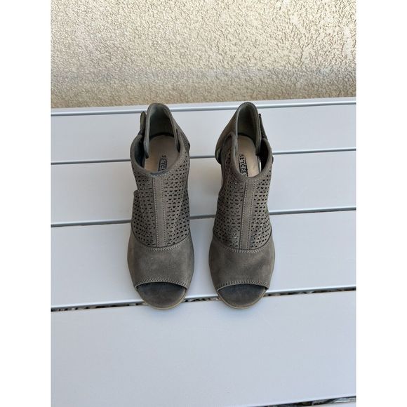 Seychelles open toe heeled ankle boot - Size 5.5 - Green - Picture 3 of 12